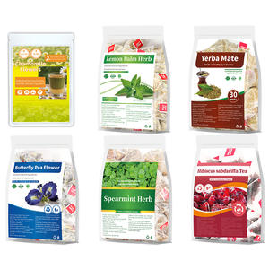 Té Medicinal <span class=keywords><strong>en</strong></span> Bolsitas de Manzanilla, Hibisco, Lavanda, Menta Verde, Semillas de Cardo Mariano, Cimicífuga, Flor de Mariposa Azul y Yerba <span class=keywords><strong>Mate</strong></span> - Product Image 5