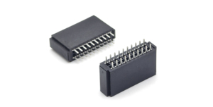 ขั้วต่อแบบ DIN EDGE CARD SLOT ระยะพิทช์ 2.54 มม. หน้าสัมผัสทองแดง แบบตรง สูง 16.4 มม. PC3.5 2*10P - Product Image 5