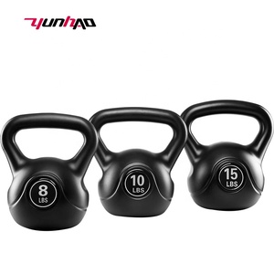 <span class=keywords><strong>Kettlebell</strong></span> con logotipo personalizado para ejercicio en casa, pesas rellenas de cemento, 2, 4, <span class=keywords><strong>6</strong></span>, 8, 10, 12, 14, 16, 18, 20, 22 <span class=keywords><strong>KG</strong></span>, venta al por mayor - Product Image 1