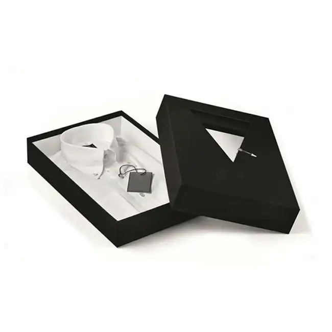 Source Boîte d'emballage t-shirt rigide en carton noir personnalisé,  emballage avec logo et tampons pour vêtements, 50 pièces on m.alibaba.com