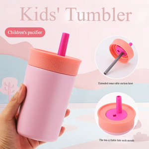 Vente en gros de gobelet de voyage isolé en acier inoxydable 304 tasse à boisson sous vide sans BPA avec paille pour l'aventure fabriqué en Chine - Product Image 5