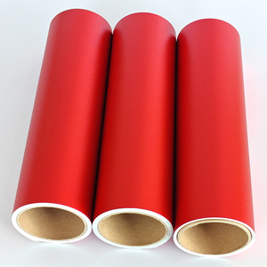 Film de protection de voiture en <span class=keywords><strong>vinyle</strong></span> PVC chromé mat rouge, durable, résistant aux rayures, changeant de couleur, avec canaux d'air, pour extérieur - Product Image 2