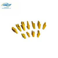 Dents de godet de pelle hydraulique CX210 de marque BRZ, fabriquées en Chine, haute qualité, garantie 1 an, ouverture de mâchoire de 0,4 m pour diverses applications