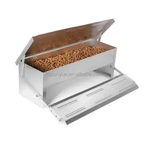 TUOYUN hot sale automatic trough galvanized metal aluminum chicken feeder