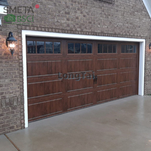 <span class=keywords><strong>Porte</strong></span> <span class=keywords><strong>de</strong></span> <span class=keywords><strong>garage</strong></span> <span class=keywords><strong>sectionnelle</strong></span> automatique en cèdre américain Andexin 9x8, isolée, solide, coupe-vent, design coulissant postmoderne - Product Image 6