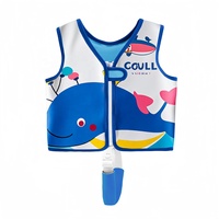 Gilet de sauvetage pour enfant en néoprène personnalisé mignon dessin animé enfant bébé veste de natation flottabilité flottant maillot de bain aide à la natation gilet tout-petits