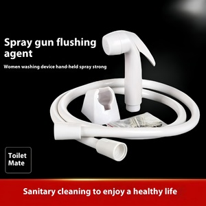 Disposable Household Toilet <strong>Spray</strong> Gun Handheld <strong>Bidet</strong> Nozzle for Bathroom Flushing Cleaning - Product Image 5