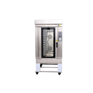 Rotary Gas Bakery Equipment Electric and Gas Rack Oven 32 Trays Bakery Bread Baking Machine - Product Image 4