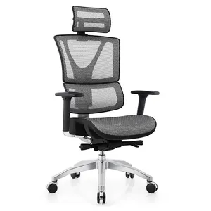 Wholesale Luxury Comfortable Computer White Full Mesh Ergonomic Executive Office Chair