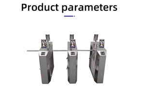 Tourniquet de trépied à trois bras Code QR extérieur et carte à balayage Porte de tourniquet de trépied à reconnaissance automatique avec double passage. - Product Image 5