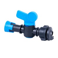 Vanne de dérivation en tube PE de 16 mm pour l'irrigation goutte à goutte automatisée en agriculture et en jardinage