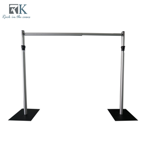 Wedding Decoration Pipe and Drape Kit Aluminum Pipe and Drape <b>Frame</b> Portable <b>Backdrop</b> Stand for Party Event - Product Image 1