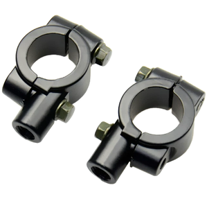 Support de fixation de rétroviseur de moto 8mm 10mm en aluminium, pièce de rechange pour base de rétroviseur avant - Product Image 1