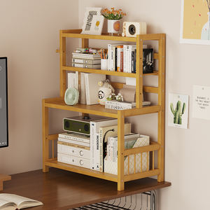 Estantería Pequeña para <span class=keywords><strong>Escritorio</strong></span> de Estudiante, Estante de Almacenamiento de <span class=keywords><strong>Escritorio</strong></span> Grueso y Simple, Estante de Almacenamiento para Dormitorio - Product Image 5