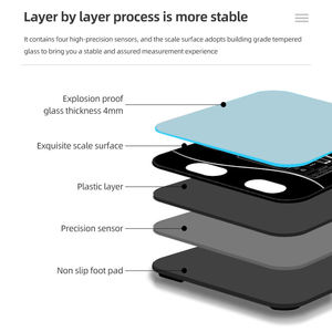 मल्टीफंक्शन स्मार्ट यूएसबी इलेक्ट्रॉनिक हेल्थ स्केल माप bi डिजिटल स्मार्ट बॉडी फैट वजन के पैमाने पर ios और एंड्रॉइड ऐप के साथ - Product Image 4