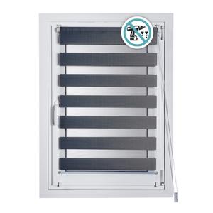 CLIP&FIX LINE - Rideau Argenté Jour et Nuit 90x180cm - Product Image 1