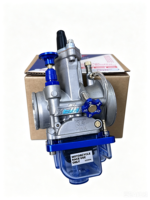 Nouveau carburateur de course en aluminium haute performance PWK34 34 mm avec jet de puissance pour moteur 2T 4T de 125 cc à 250 cc