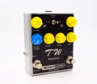Mosky TW distorsione pedale effetto chitarra di alta qualità con condensatori/resistori/IC Mini effetti EQ a tre bande accessori per chitarra