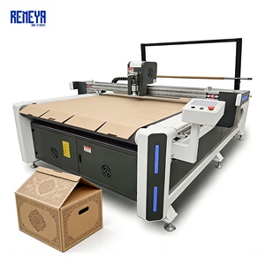 Máquina Plotter Automática REMEYA para Corte de Almohadillas de Cartón Corrugado de Una Cara, Doble Cara y Triple Cara - Product Image 1