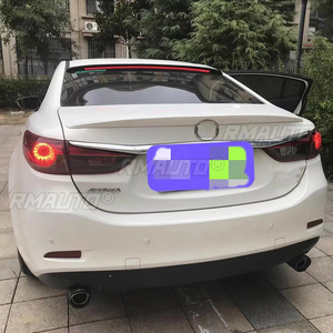 YKSRDNF High Quality ABS <b>Plastic</b> <b>Primer</b> Color Car Tail Wing Rear Trunk Spoiler for Mazda 6 Atenza 2014 2015 2016 2017 2018 2019 - Product Image 3