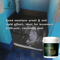 Peinture acrylique liquide LOUISLONG imperméable pour intérieur, revêtement antidérapant résistant à l'usure pour garage, atelier, sous-sol (application au pinceau)