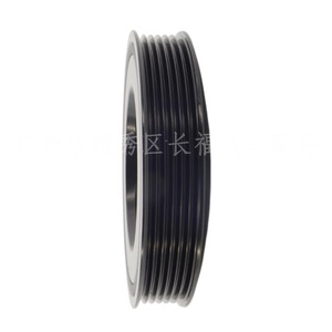 Poulie de courroie trapézoïdale, diamètre de pas de 50 mm, matériau en acier, alésage de 10 mm, pour la réparation de machines et l'utilisation en usine de fabrication - Product Image 1