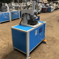 Machine de poinçonnage hydraulique CNC automatique pour tuyaux avec moteur et pompe d'aplançage des extrémités - Perforateur de trous