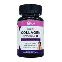 Produits de beauté au collagène de haute qualité, visage d'apparence plus jeune, blanchiment de la peau, vitamine C, antioxydant, 60 capsules