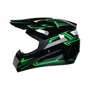 Unisex ABS Volledig Gezicht Racehelm met Klittenbandsluiting voor Volwassenen, Geschikt voor Alle Seizoenen, Mountain Downhill, Gokart, Off-road Motorfiets - Product Image 3