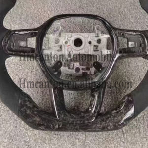 Nouveau produit phare : Volant de voiture en Alcantara et fibre de carbone forgée pour Honda Civic 11e génération - Product Image 5