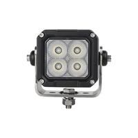 Projecteur de travail LED robuste 3,5 pouces 40W 4000LM 12V 24V, étanche IP69K, température de couleur 6000K, résistant aux chocs, pour remorque