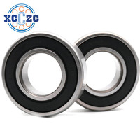 Rodamiento de Bolas de Acero Cromado 6001 2RS 12x28x8mm de Alta Precisión para Motores Eléctricos, Herramientas Eléctricas y Bicicletas