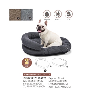 Nuevo diseño Petstar, colchón ovalado extensible para perros, cama repelente de manchas para mascotas - Product Image 6
