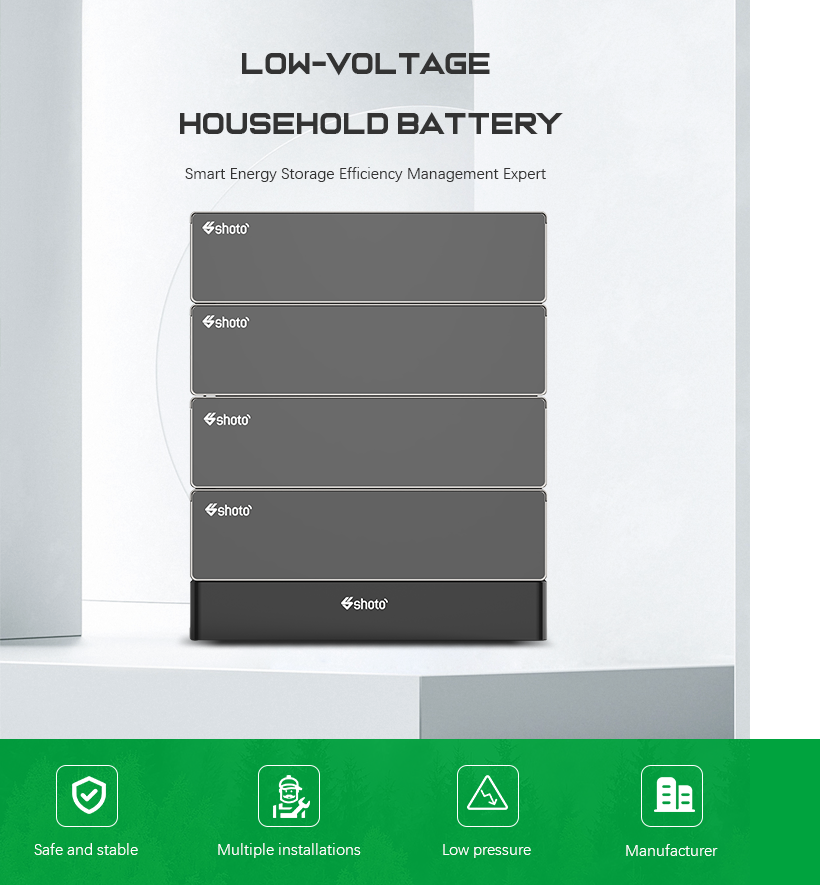 Shoto 5kwh Lifepo4 Battery Pack - Reliable Energy Storage