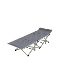 Lit de Camping Pliant à Cadre en Alliage d'Aluminium Design Moderne Vente en Gros Nouveau Lit de Camp Parc Extérieur Portable Étanche Direct Usine