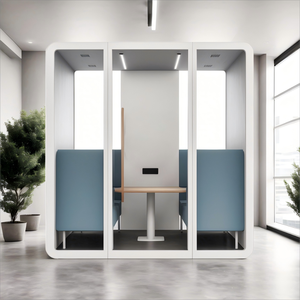 Ngoài trời prefab nhà sống và làm việc Apple cabin tùy chỉnh Modular thiết kế văn phòng Pod đúc sẵn nhà Apple cabin - Product Image 1