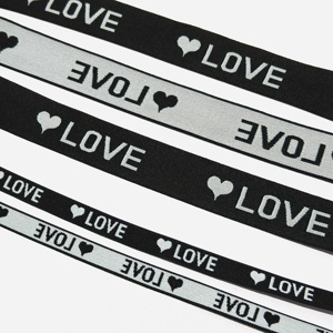 . Nhà Máy bán hàng trực tiếp của tùy chỉnh thư ban nhạc đàn hồi Jacquard Polyester đàn hồi đồ lót vải - Product Image 3