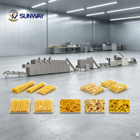 Ligne de production de fabrication de pâtes et de nouilles de blé, équipement de fabrication de macaroni, machine d'extrusion de pâtes, matériel de transformation des céréales
