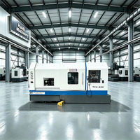 Tour CNC à banc incliné TCK63E de fabrication chinoise, machine de tournage robuste pour la coupe des métaux