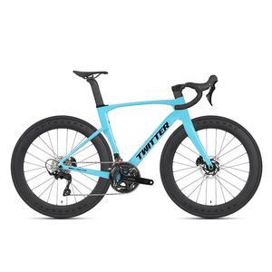 Nouveau Vélo de Route Cyclone 2026 – Vélo de Course Entièrement en Carbone, 24 Vitesses, Freins à Disque, <span class=keywords><strong>Groupe</strong></span> de Transmission Mécanique – Meilleures Ventes - Product Image 1