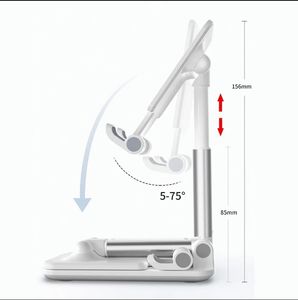 แท่นวางโทรศัพท์มือถือพลาสติกตั้งโต๊ะแบบพับได้แท่นวางโทรศัพท์มือถือพร้อมโลโก้ตามสั่งสำหรับโปรโมชัน - Product Image 3