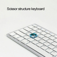 Aksesoris Komputer Baru Murah yang Sedang Tren untuk Tablet Apple Pad6 Pro Mini Keyboard Gaming Isi Ulang Keyboard Nirkabel Portabel