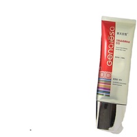 Conteneur de lotion crème de soin PE fini brillant D19mm 20g personnalisé Tube de compression d'emballage cosmétique souple LX340 LIXIN/OEM