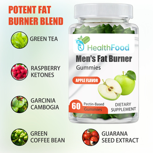 Gomitas Quemagrasas Naturales a Base de Hierbas con Bajo MOQ, Formuladas para Hombres, con Extracto de Café Verde, para Apoyar la Pérdida de Peso - Product Image 5