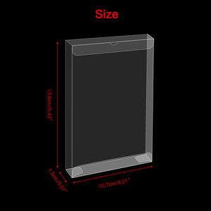 Protection de Carte de Jeu PSV Étui Transparent Clair en PET pour Jeux <span class=keywords><strong>PS</strong></span> <span class=keywords><strong>VITA</strong></span> CIB Stockage Collection Boîte Vitrine - Product Image 5
