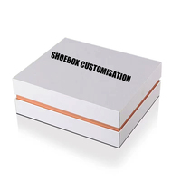 Boîte à chaussures emballage exquis vêtements chaussures sacs boîtes en carton Deluxe Logo personnalisé sandales tissu ZB1 coffrets cadeaux tiroir rose