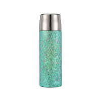 Tasse isotherme en titane pur avec infuseur à thé, couvercle à ouverture rapide, double paroi, séparateur thé-eau, design antidérapant 6-12