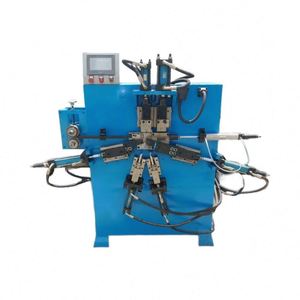 เครื่องม้วนสปริงรูปตัวยูอัตโนมัติความแม่นยำสูง พร้อมชิ้นส่วน PLC สำหรับม้วนลวดเหล็ก อลูมิเนียม ทองแดง และสแตนเลส - Product Image 1