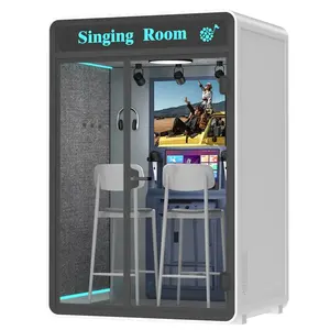 Mind Joy Singing Room, tragbare und abnehmbare Bürokabine mit neuen Upgrades von intelligenten Geräten und anpassbaren Optionen