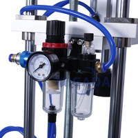 Machine de sertissage pneumatique pour flacons de parfum, buses de pulvérisation, bouteilles en plastique et en verre, cosmétiques et produits alimentaires